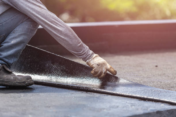 Professional Emergency Waterproofing technician working in Tallmadge, OH